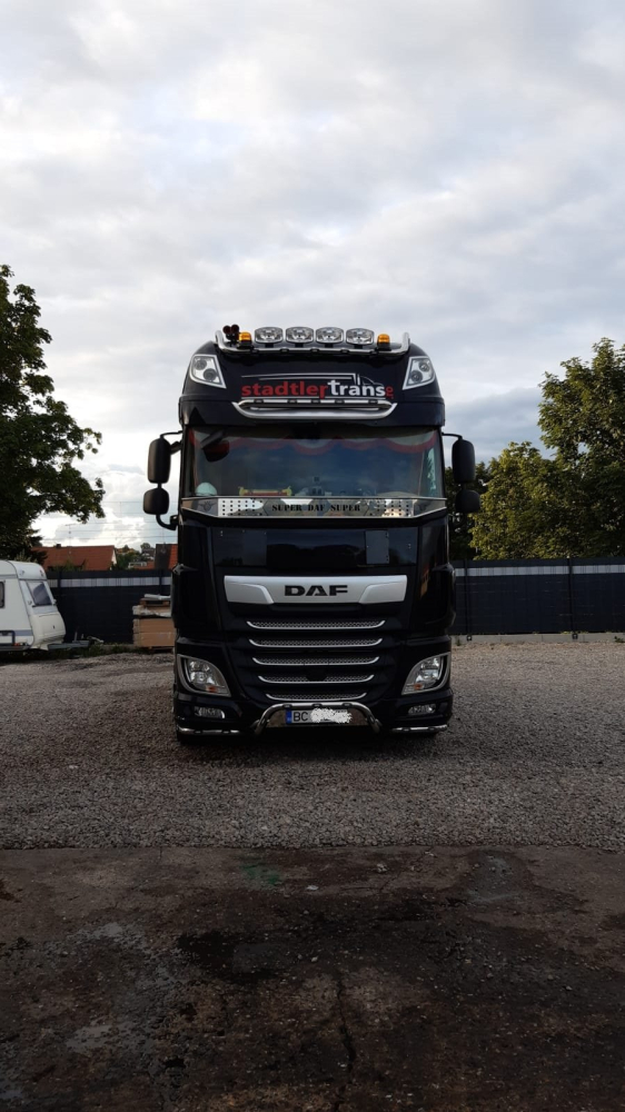 Bara proiectoare pentru Daf XF 105 / Euro 6, cabina Super Space Cab, 6 suporti, 7 Led-uri [4]