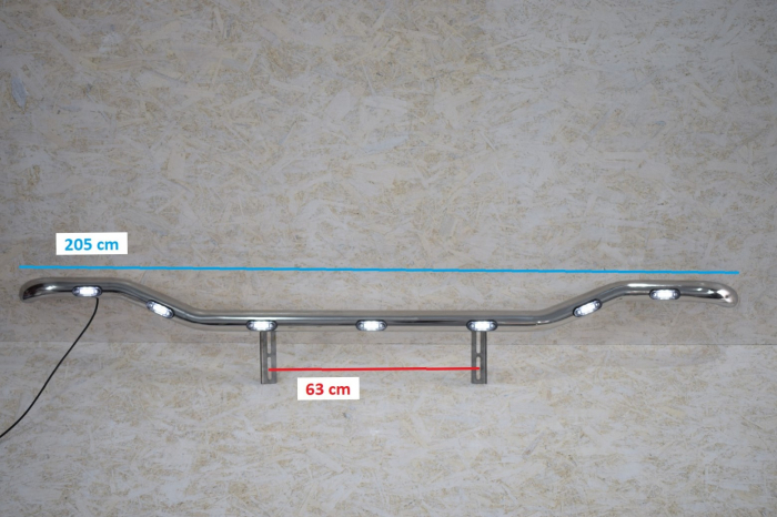 Bara proiectoare, prindere la parasolar, Man TGX XXL  XLX - DAUTO MRB03 [2]