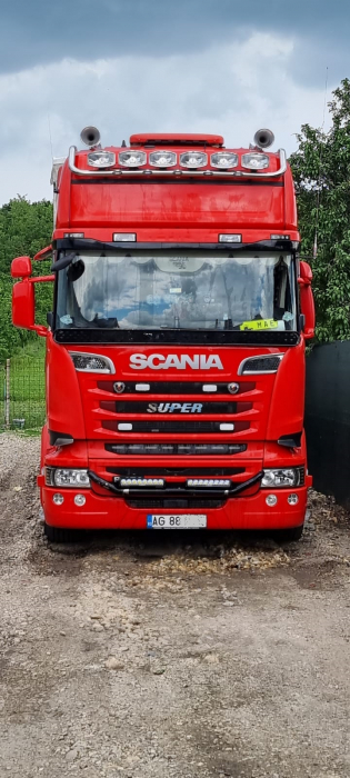 bullbar, suport proiectoare, suport lumini Scania Top Line [9]