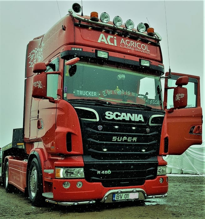 bullbar, suport proiectoare, suport lumini Scania Top Line [6]