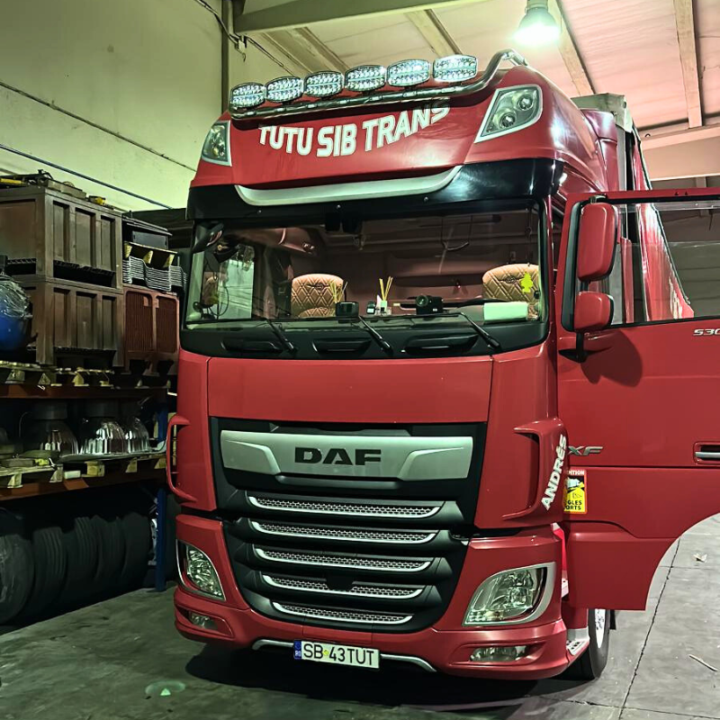 Bara proiectoare, Super Space Cab, Daf XF 105  Euro 6 [11]