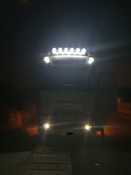 Bara proiectoare, Super Space Cab, Daf XF 105  Euro 6 - DAUTO  DRB05 [5]