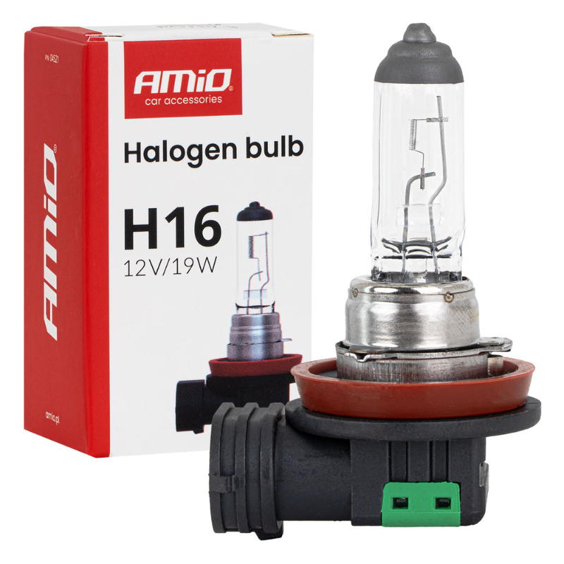 Bec Halogen H16, 12V 19W, lumina ceata, DRL, viraj, iluminare auto [1]
