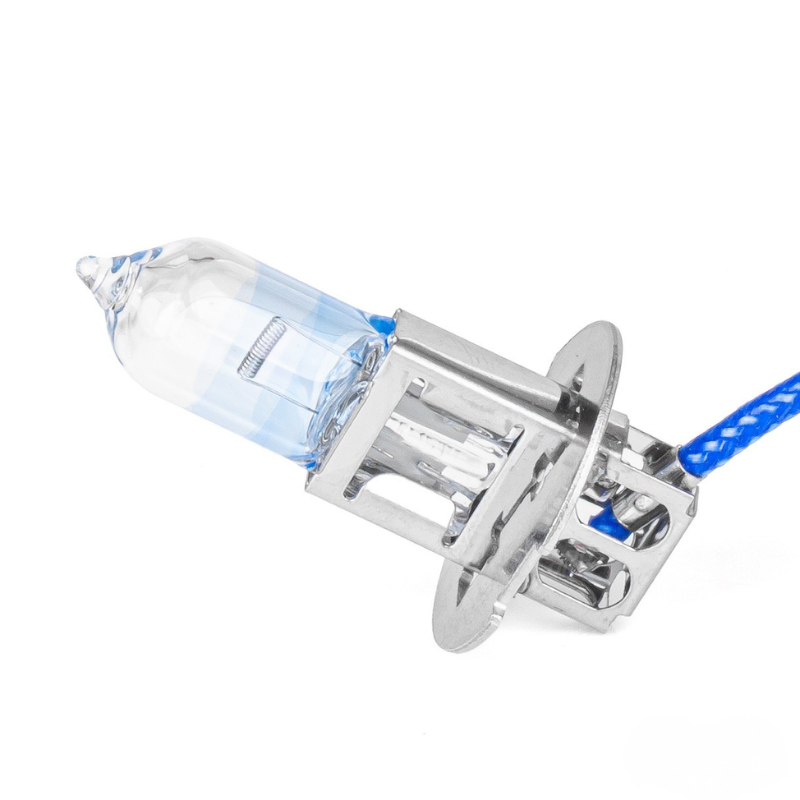 Bec Halogen H3, 12V 55W, +135% lumina, set Duo, vizibilitate noapte [2]