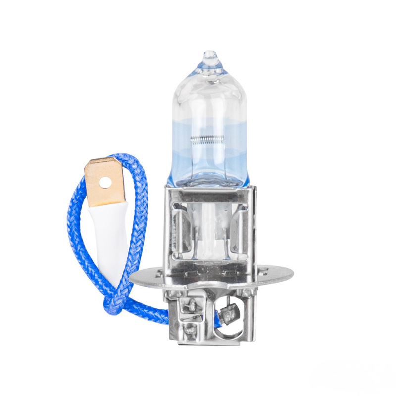 Bec Halogen H3, 12V 55W, +135% lumina, set Duo, vizibilitate noapte [3]