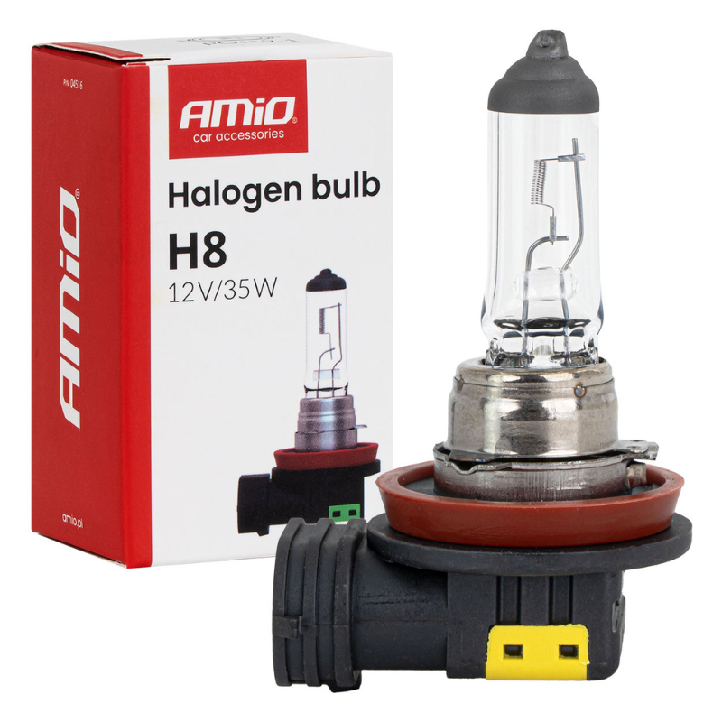 Bec Halogen H8, 12V 35W, bec ceata, compatibilitate modele europene [1]