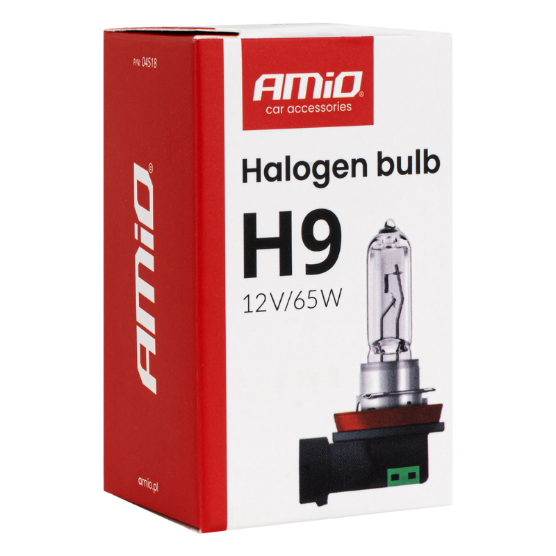 Bec Halogen H9, 12V 65W, filament simplu, faza lunga, faza scurta, omologat ECE [6]
