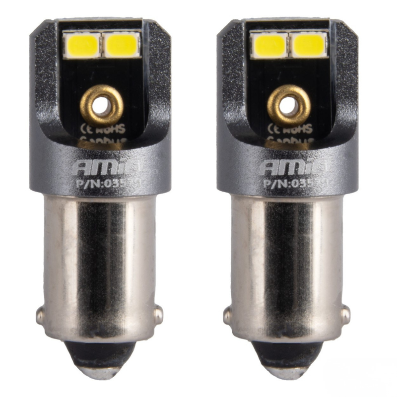 Set 2 Becuri LED CANBUS PRO T4W (BA9S) 4SMD 2016 Alb, 12/24V [2]
