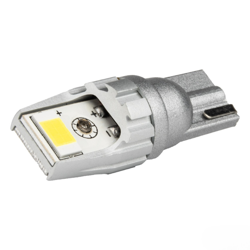 Bec LED CANBUS T10 W5W 2SMD 3570 Alb, 12V/24V [3]