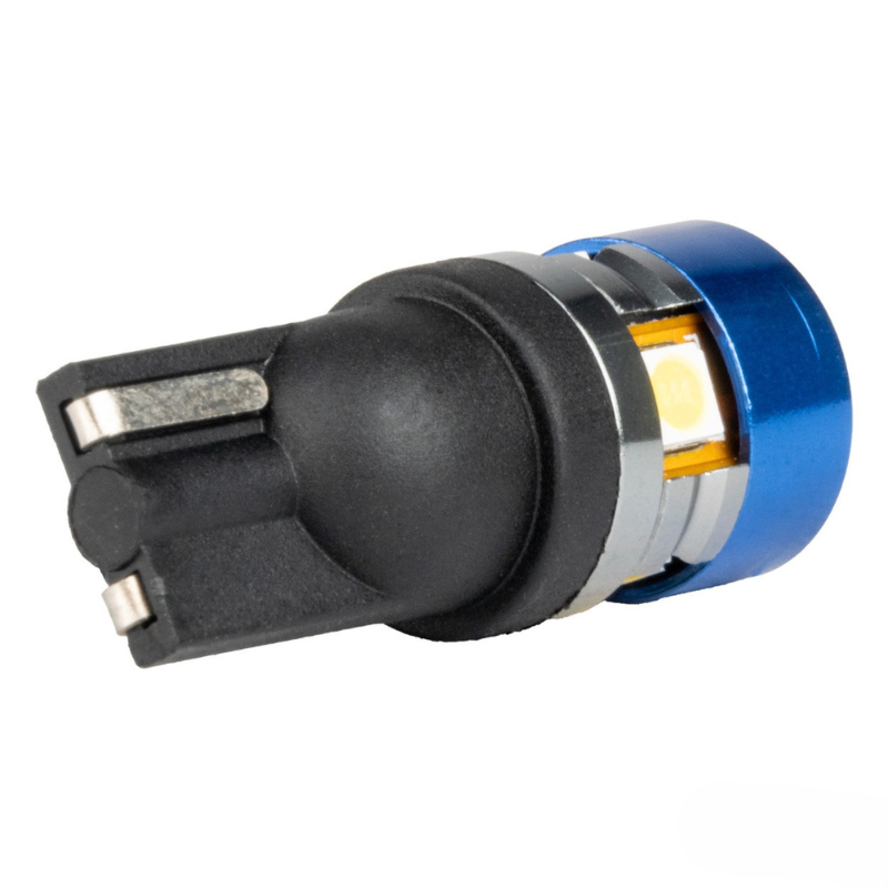 Bec LED CANBUS T10 W5W 5SMD 3030 Alb, 12V/24V [3]