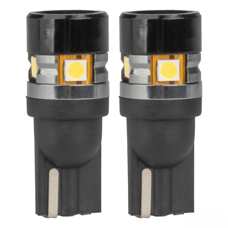 Bec LED CANBUS T10 W5W 5SMD 3030 Alb, 12V/24V [2]
