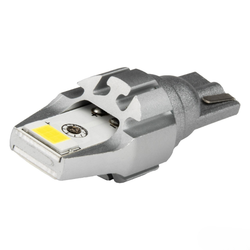 Bec LED CANBUS T15 W16W 2SMD 3570 Alb, 12V/24V - Marsarier/Pozitie [3]