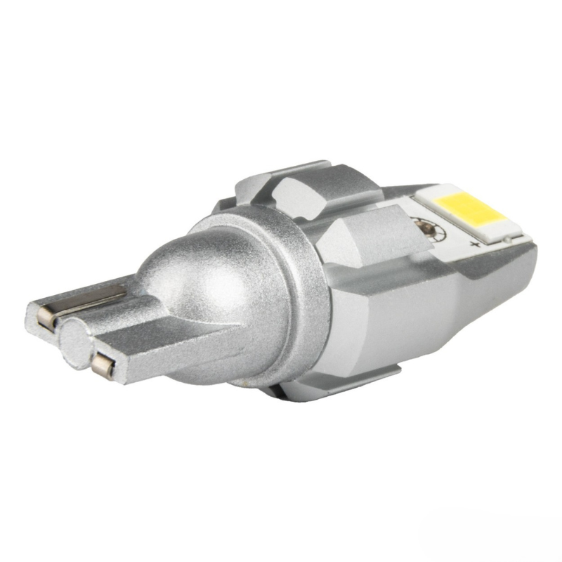 Bec LED CANBUS T15 W16W 2SMD 3570 Alb, 12V/24V - Marsarier/Pozitie [4]