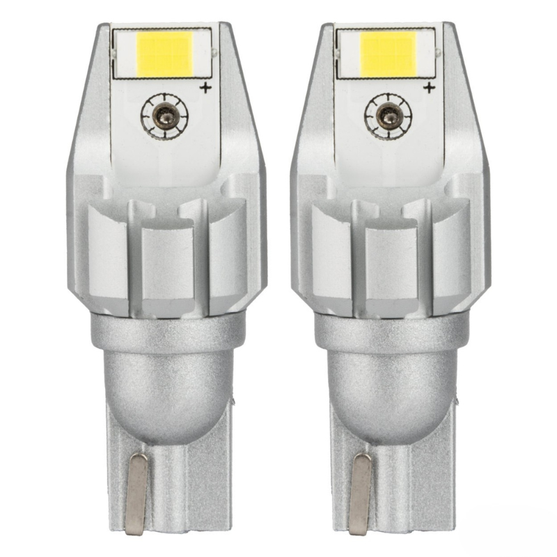 Bec LED CANBUS T15 W16W 2SMD 3570 Alb, 12V/24V - Marsarier/Pozitie [2]