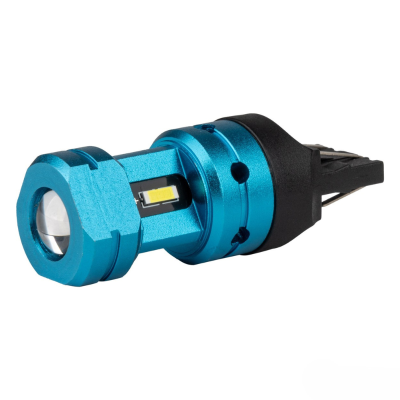 Bec LED CANBUS T20 7443 (W21/5W) 4SMD 1860 Alb, 12V/24V [3]