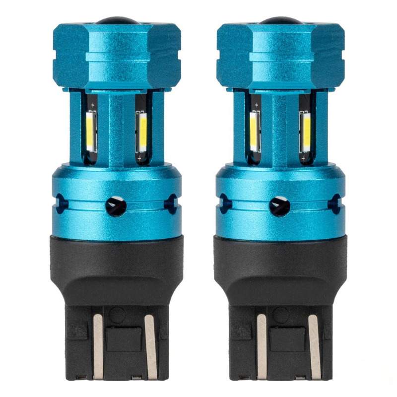 Bec LED CANBUS T20 7443 (W21/5W) 4SMD 1860 Alb, 12V/24V [2]