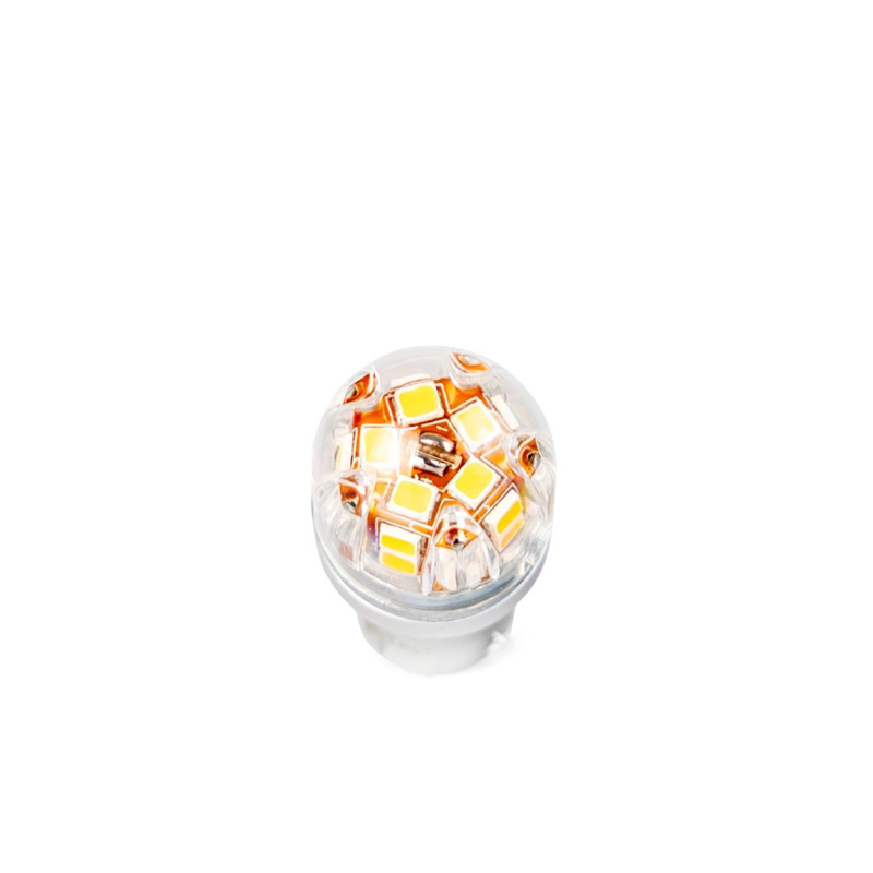 Bec LED, Platinum, PY21W, BAU15s, 12-24V, lumina galbena [2]