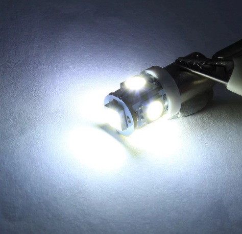 Bec LED T4W, soclu BA9S, 12V - Wesem A.23751 [3]