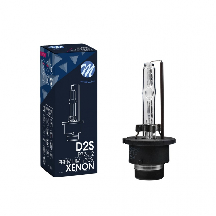 Bec Xenon Premium D2S, 8000K, 35W, 2600lm, P32d-2 [1]
