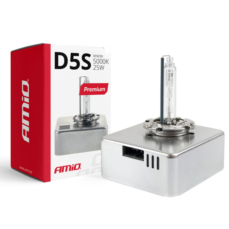 Bec Xenon D5S, 12V 25W, 5500K, Igniter Integrat, far lenticular [1]