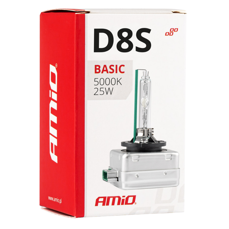 Bec Xenon D8S, 12V 35W, 5000K, Alb Neutru, inlocuitor original [3]