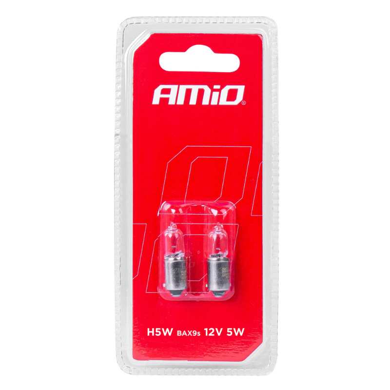 Becuri auto halogen H5W, 12V, 5W, set 2 bucati [4]