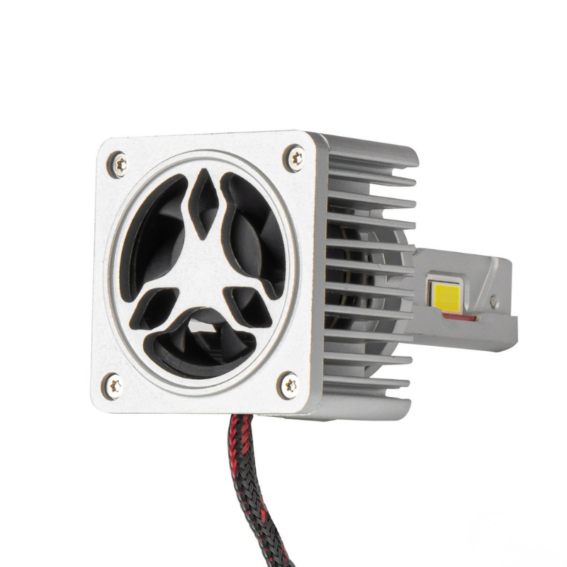 Becuri LED Auto D1S D3S D8S, 50W, 9000LM, 6000K, CANBUS, Set 2 Buc [5]