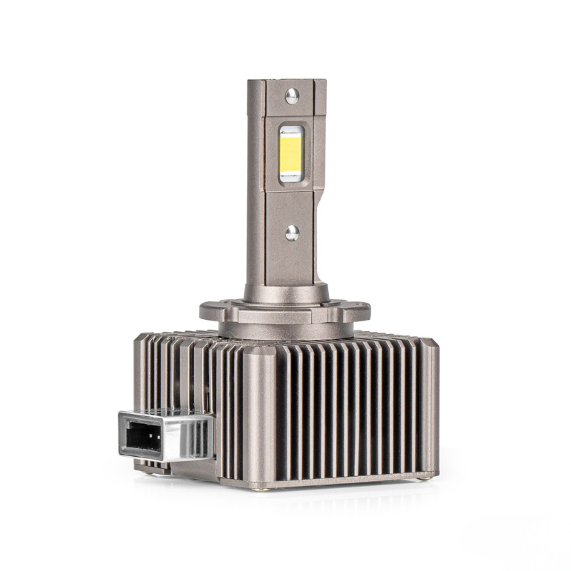Becuri LED auto far, XD D1S/D1R, Canbus, 70W, 8600Lm, 6500K, 12/24V, Racire Activa, Rotire 360 grade [2]