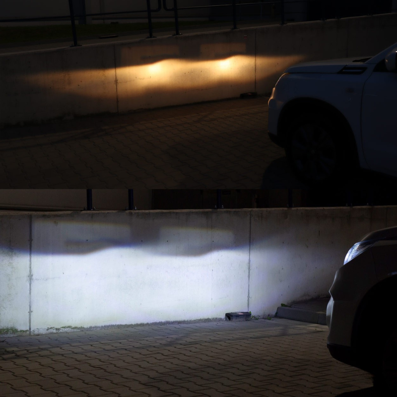 Becuri LED H7 6000K, 50W, 3100lm, ventilator activ [12]