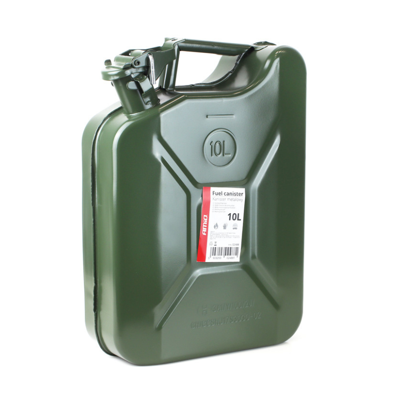 Bidon Metalic 10L pentru Combustibil - Canistra Metalica Benzina/Motorina [1]