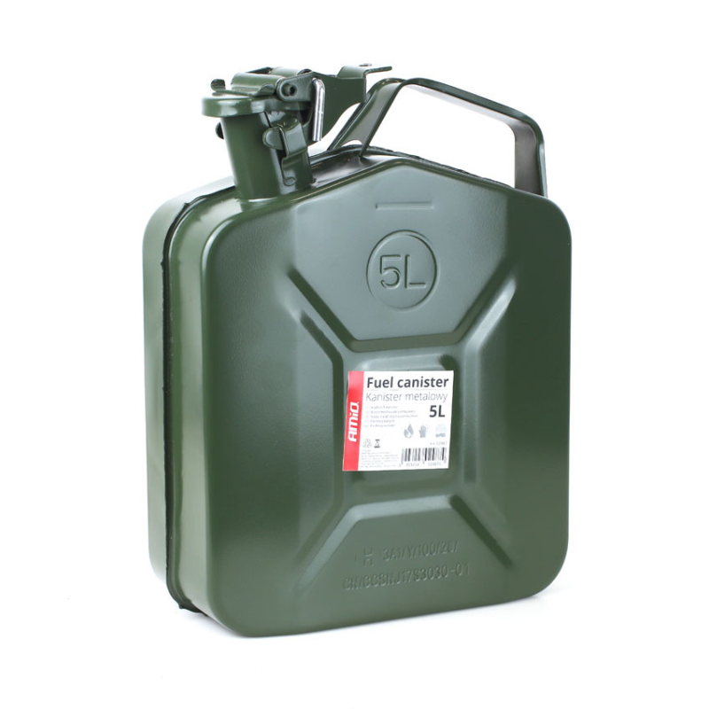 Bidon Metalic 5L pentru Combustibil - Canistra Metalica Benzina/Motorina [1]