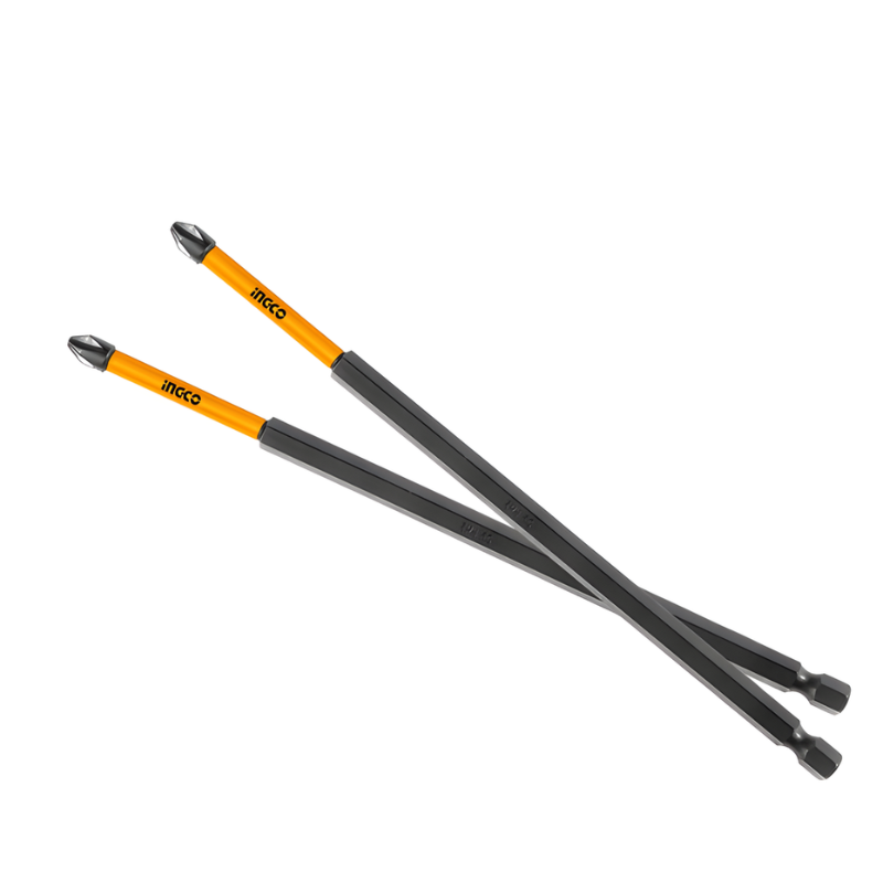 Bit Surubelnita PH2, 200 mm, Set 10 buc, IMPACT, Magnetic, Otel S2 [1]