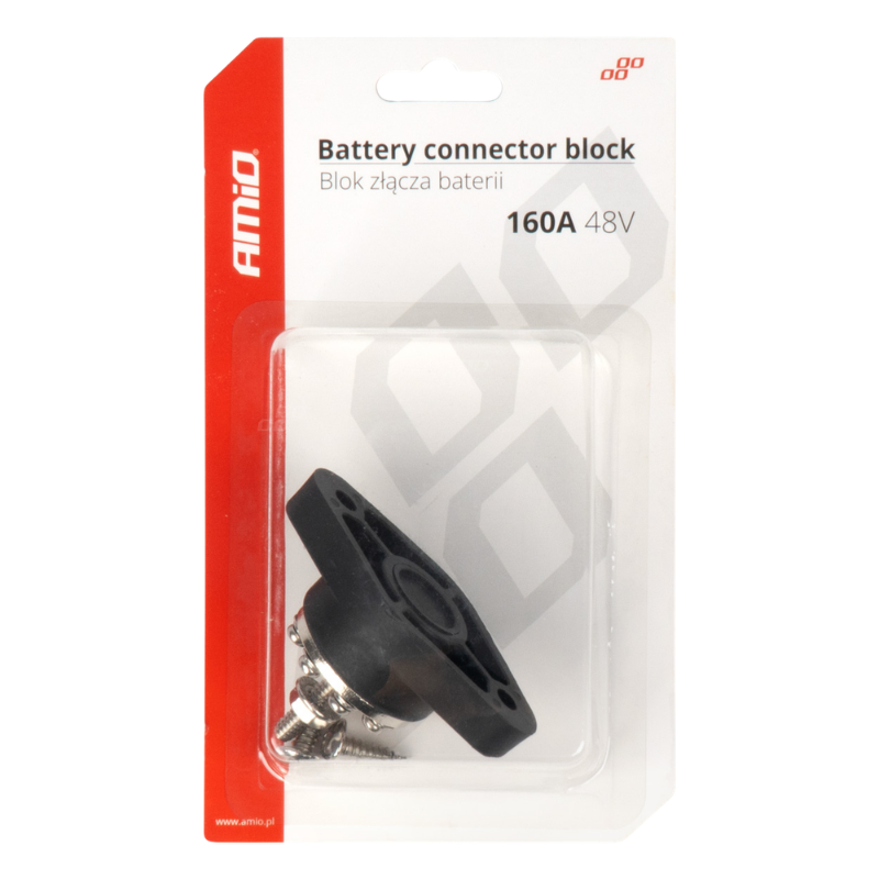 Bloc distributie baterie 8 cai 48V 160A, conexiuni multiple, organizare eficienta [2]