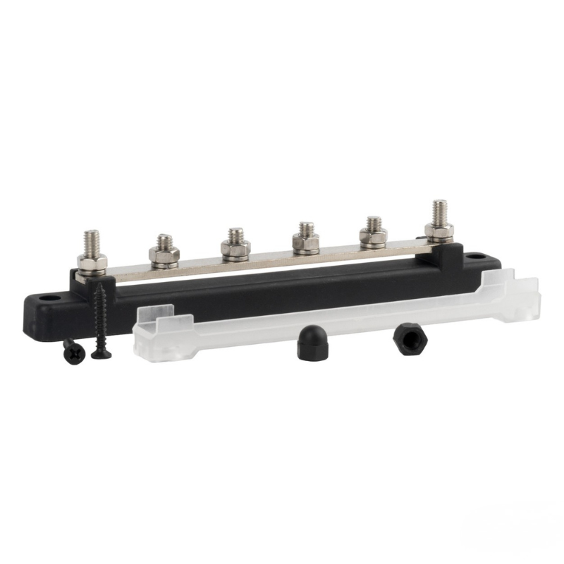 Bloc Distributie Curent cu Bara Colectoare M6, 12-48V, 150A - Borna Distributie Electrica [3]