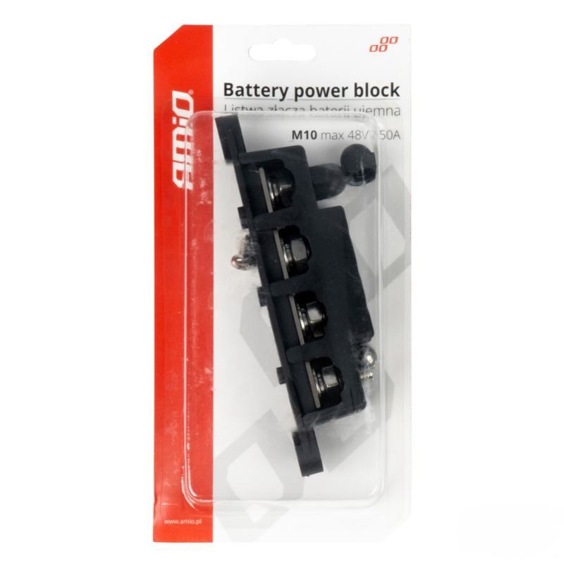 Bloc distributie masa M10 12V-48V 250A, conexiune multipla, putere ridicata [4]