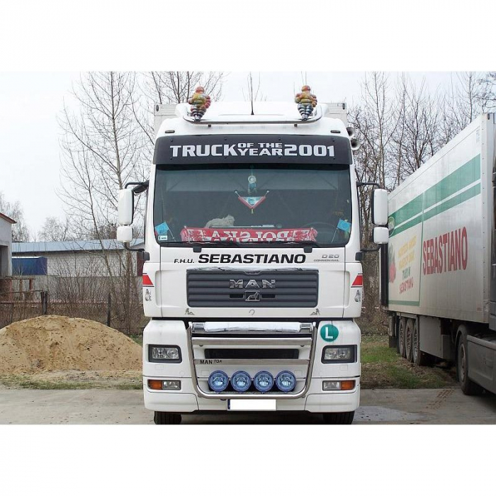 Bullbar grila, bara proiectoare, Man TGX TGA XXL  XLX - DAUTO MGB01 [2]