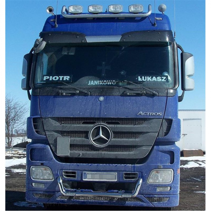 Bullbar grila, bara proiectoare pentru Mercedes Actros MP3, MP2 [2]