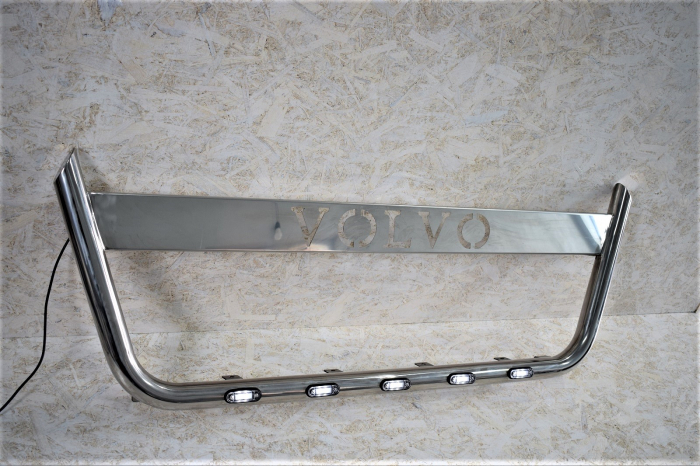 Bullbar grila, bara proiectoare, Volvo FH4, Euro 6, Globetrotter  XL - DAUTO VRB10 [2]