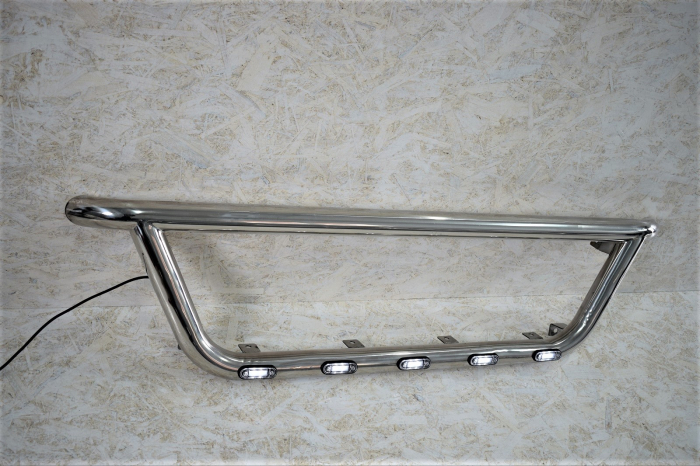 Bullbar Man, Grila, Euro 5, 5 x Led Albe MGE5P INOX [4]