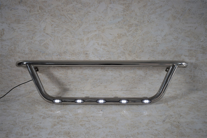 Bullbar Man, Grila, Euro 5, 5 x Led Albe MGE5P INOX [6]