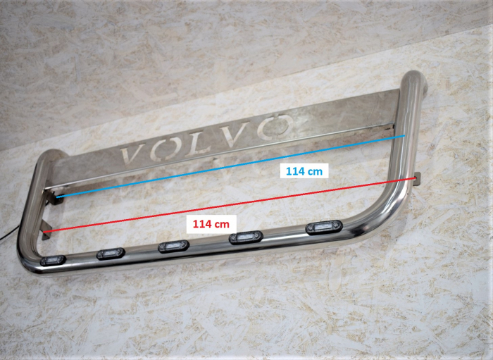 Volvo Euro 5 Grila Bullbar suport lumini [5]