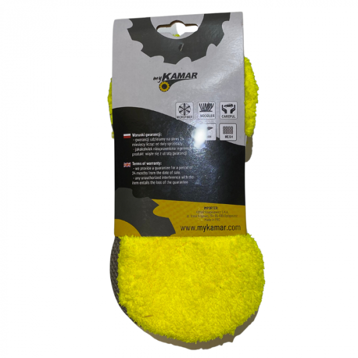 Burete microfibra de spalat auto galben [4]