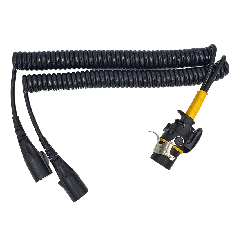 Cablu Electric Spiralat, Adaptor 15pin  2 N + S, Tip Y, 4.5m, 24V, Duracoil+ - Phillips C022-012045-1005 [2]