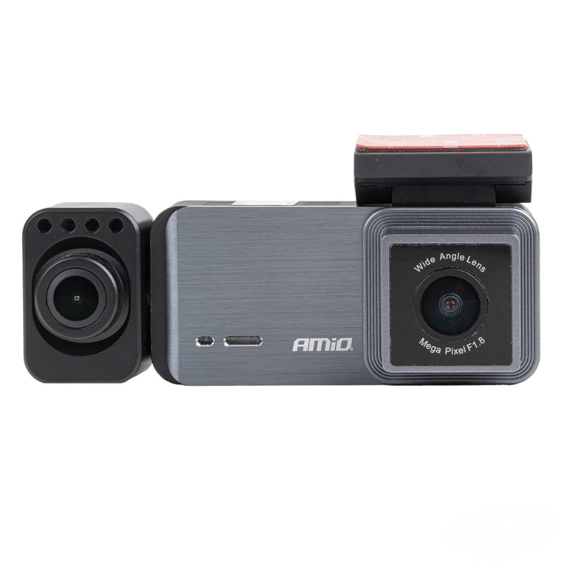 Camera auto DVR fata, interior si spate, 4K + 2K + 1K, Wi-fi, ecran 3.39", 12/24V [5]