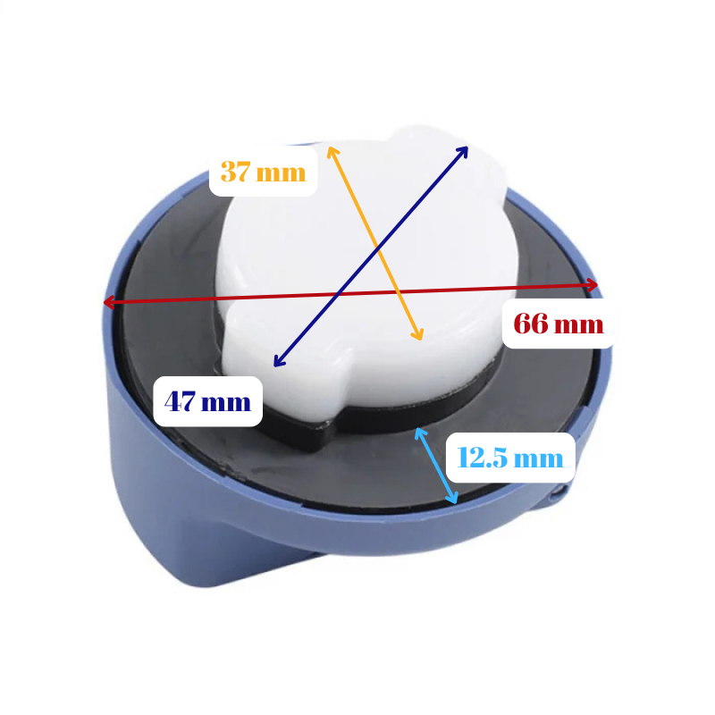 Capac, buson rezervor AdBlue, 40mm, interior 38mm, Daf, Man, Mercedes - Truck LED AKC1293 [2]