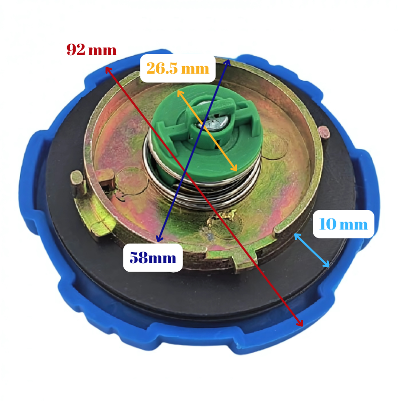 Capac, buson rezervor AdBlue, 60mm, interior 58mm, Daf, Man, Mercedes - Truck LED AKC1294 [2]