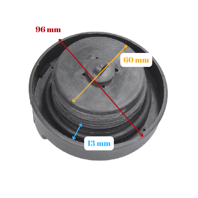 Capac, buson rezervor motorina, 60mm, interior 58mm, SCANIA 4, P,G,R,T, TOURING 05.95, SC4 [2]