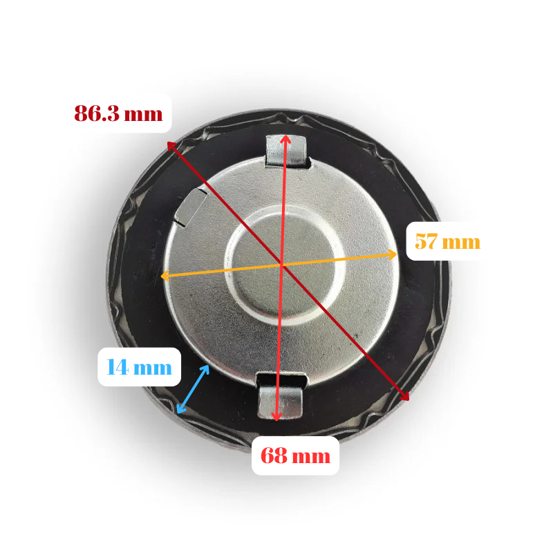 Capac, buson rezervor motorina, 60mm, interior 58mm, Volvo - Truck LED AKC1301 [2]