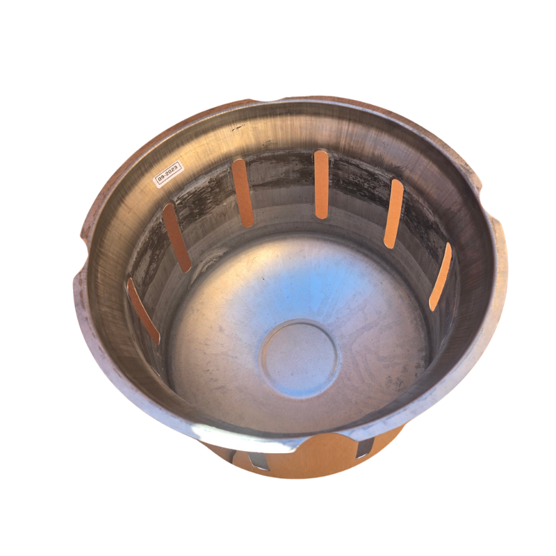 Capac Butuc Janta 22,5 x 9 din Inox, 25cm x 21.6 cm, 10gauri [3]