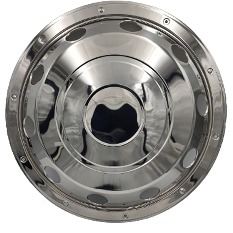 Capac de roata fata 22,5" din Otel Inoxidabil, cu fixare pe inel, Standard [3]